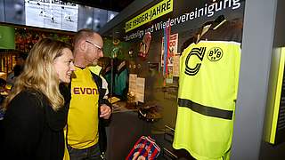 Große Fußball-Geschichte im Fußballmuseum © 2015 Getty Images