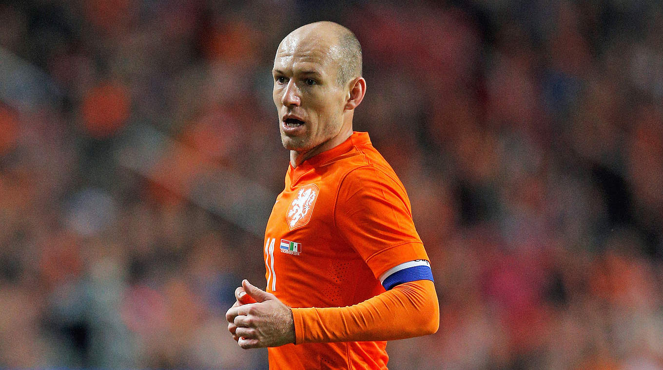 Im niederländischen Aufgebot gegen Deutschland: Arjen Robben © 2014 Getty Images