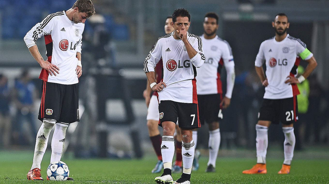Bittere Niederlage: Leverkusen kämpft, aber verpasst die Überraschung © FILIPPO MONTEFORTE/AFP/Getty Images