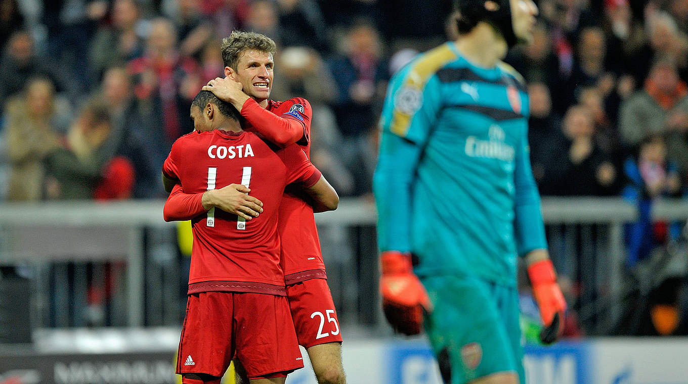 Thomas Müller and FC Bayern: "We wanted to put on a good show for our fans"  © 2015 Getty Images