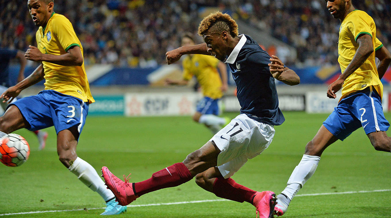 Kingsley Coman selected for senior France national side after eight appearances for the U21 side © AFP/GettyImages