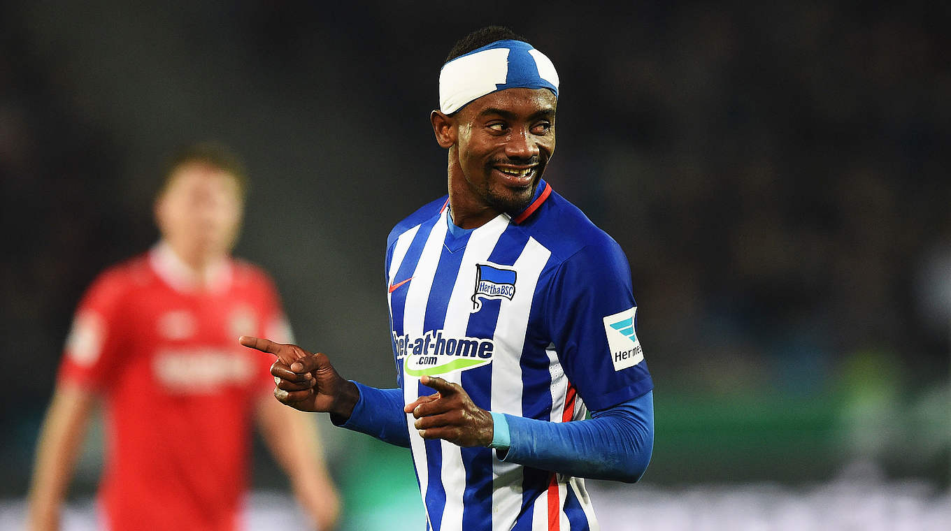 Kalou has scored the winner in Hertha's last two league meetings with Augsburg © 2015 Getty Images