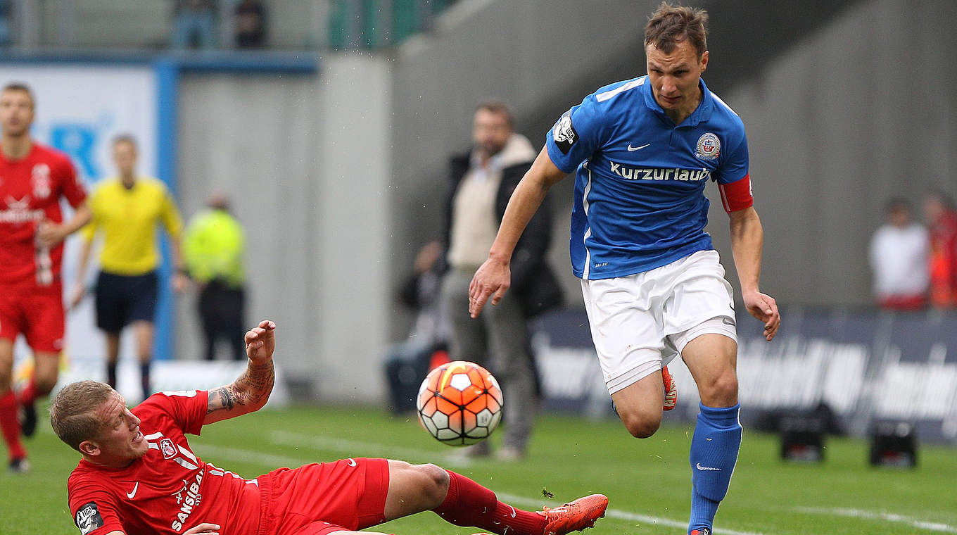 Viele Zweikämpfe, keine Tore: Hansa Rostock bleibt zum zwölften Mal in Folge sieglos © Jan Kuppert