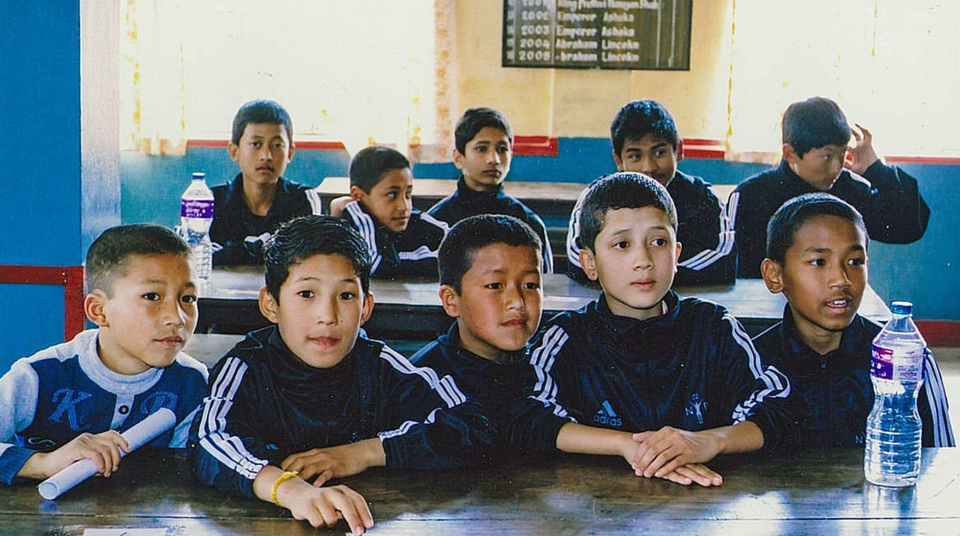 Leben nach dem Erdbeben: die Kinder der Fußballschule © Privat
