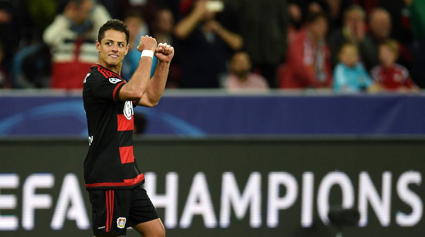 Bayer Leverkusen - BATE Baryssau 4:1 (1:1): Javier Hernandez trifft bei seinem Startelf-Debüt © 