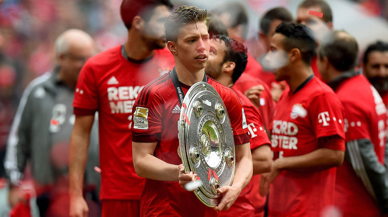 Mit dem FC Bayern München zweimal Deutscher Meister geworden: Mitchell Weiser © 2015 Getty Images