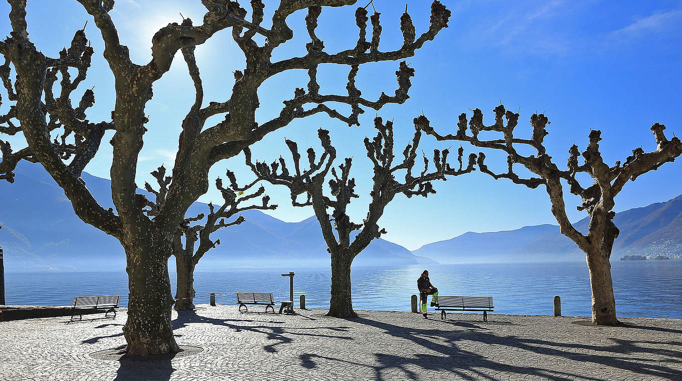 Aufgrund der unmittelbaren Nähe zum See ist Ascona die tiefgelegenste Ortschaft der Schweiz © 2015 Getty Images