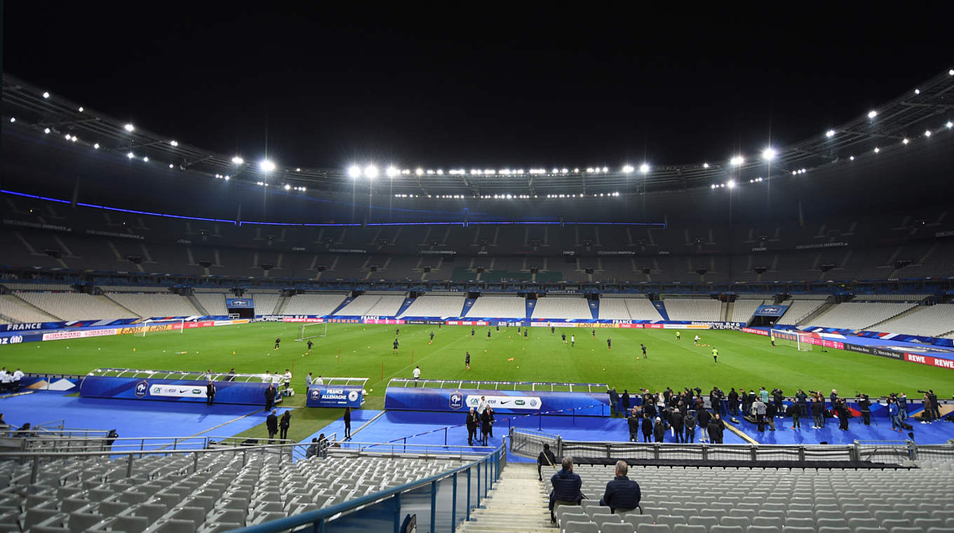 Beeindruckende Kulisse: Das Stade de France ist am Freitag Austragungsort der Partie gegen Frankreich © GES/Markus Gilliar