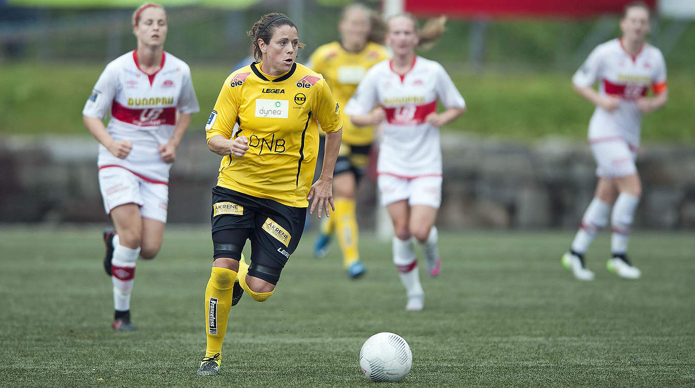 Isabell Bachor bei LSK Kvinner in Norwegen: "Sportlich läuft es top" © imago/Digitalsport