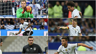 Neuer, Sané, Boateng, Schweinsteiger, Podolski, Hector will all miss the Netherlands game © GettyImages/DFB