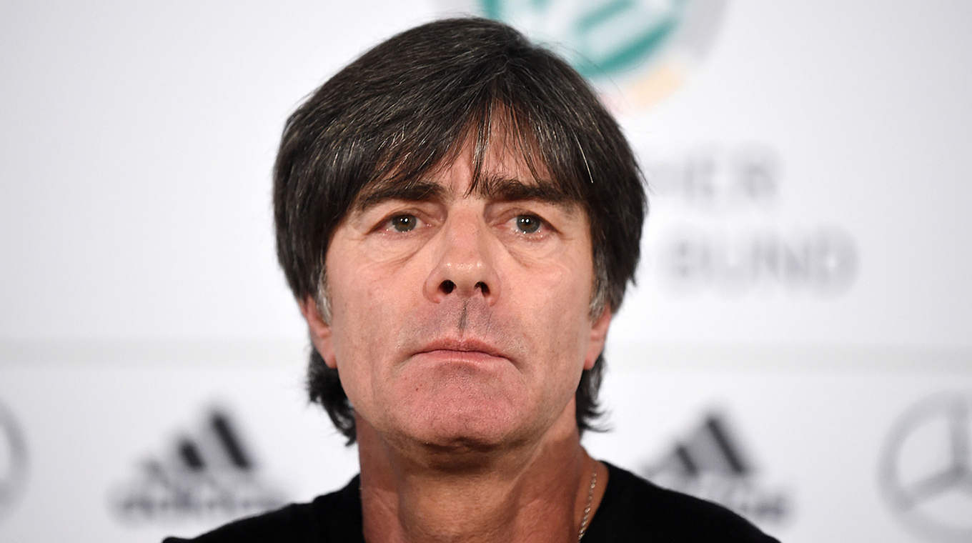 Löw: "Wenn das Spiel stattfindet, haben wir gewonnen - unabhängig vom Ergebnis" © GES/Markus Gilliar