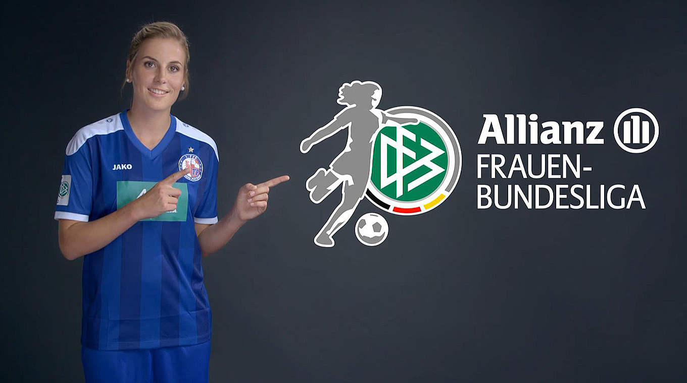 Gesicht der Liga: Jennifer Cramer © DFB