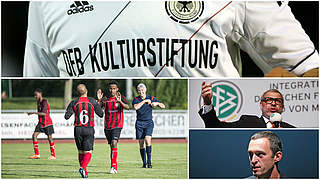 Mit Ball und Wort für Flüchtlinge: Freundschaftsspiel am Sonntag in Unterföhring © DFB/Getty-Images