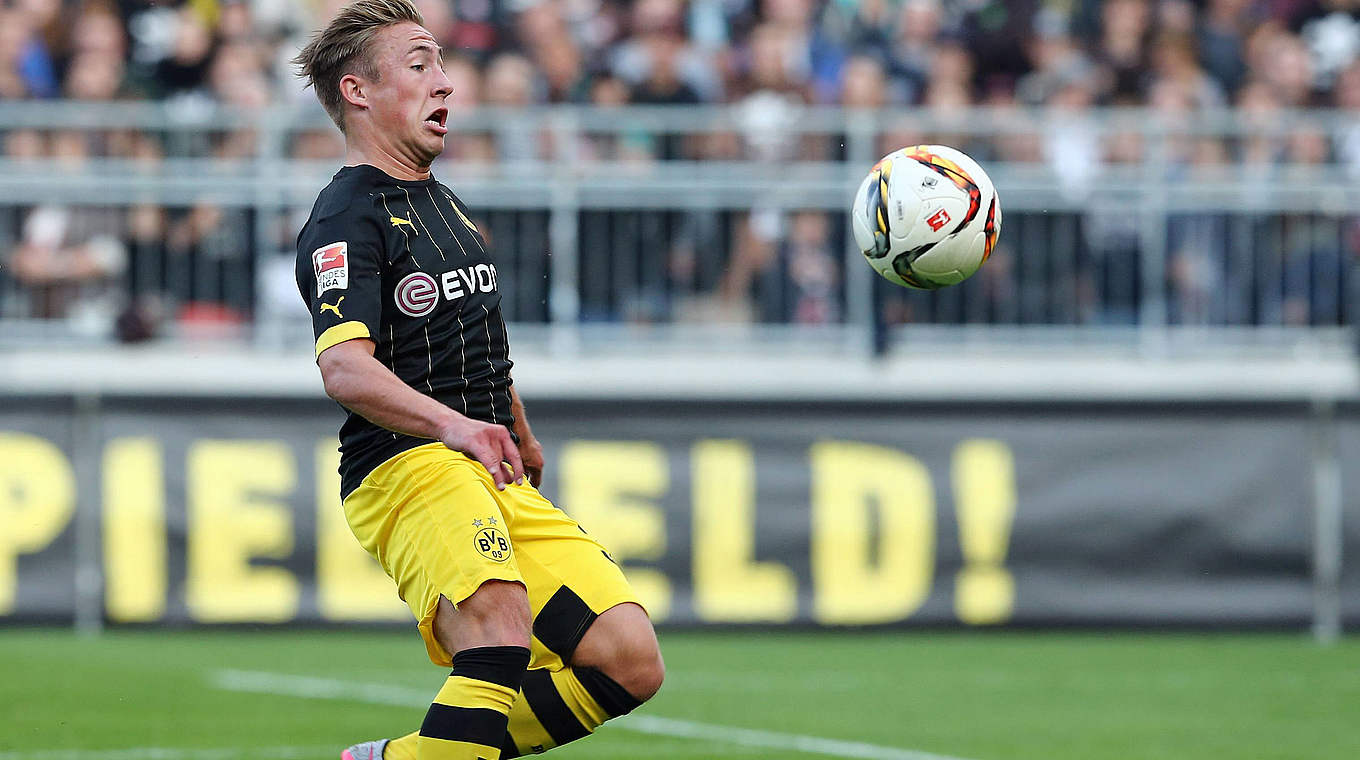 Treffer für den BVB erzielt: Jungprofi Felix Passlack © imago/Thomas Bielefeld