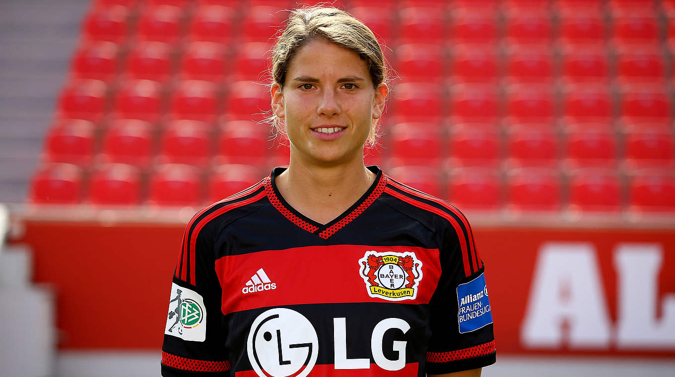 Abwehrchefin Annike Krahn in Leverkusen: "Wir hatten einen schwierigen Start" © 2015 Getty Images