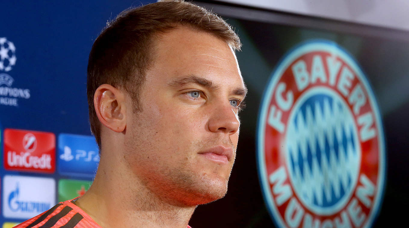 Neuer determined to secure first spot in the group © 2015 Getty Images