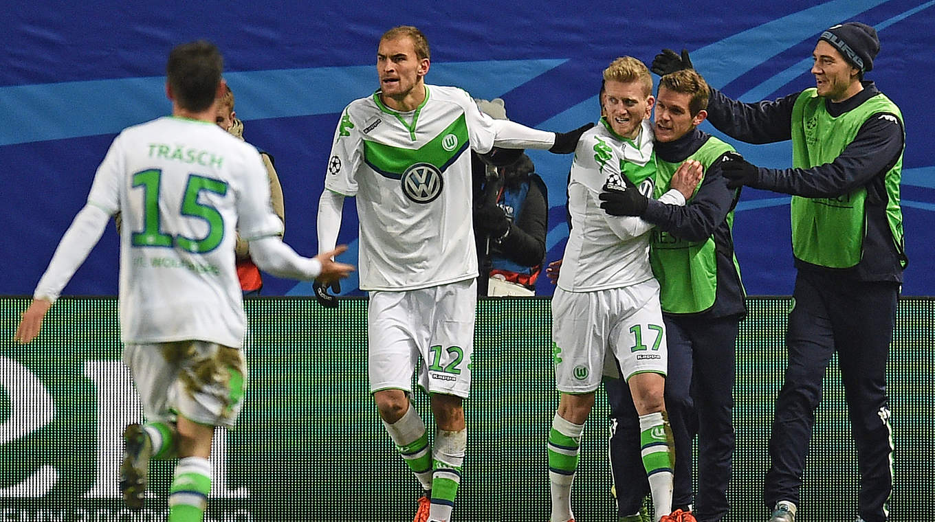 André Schürrle scored twice after coming on as a substitute © 2015 Getty Images