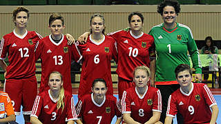 Starke Leistungen mit Bronze belohnt: die deutschen Futsal-Frauen des DGS © 2015worlddeaffutsal