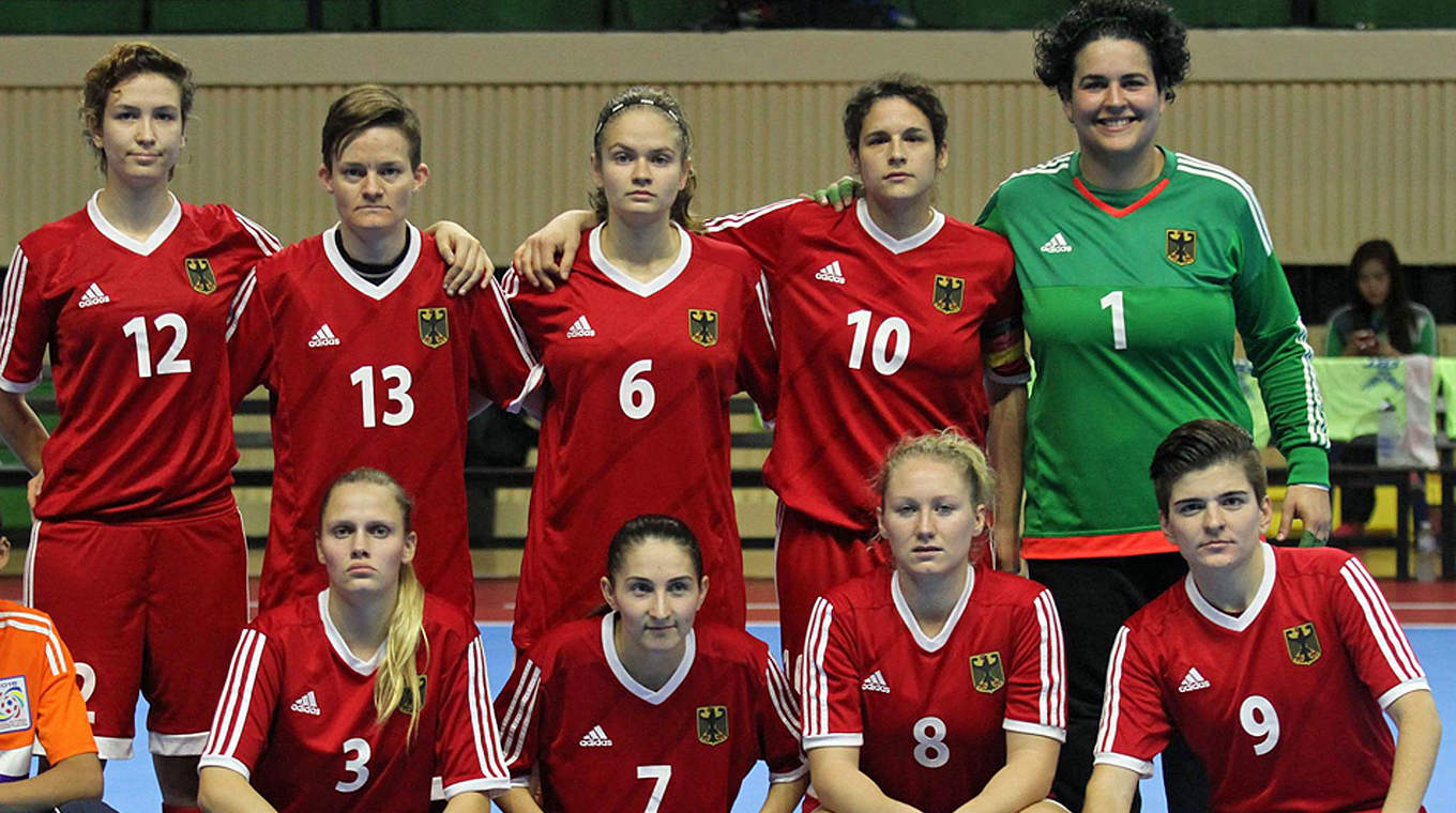 Starke Leistungen mit Bronze belohnt: die deutschen Futsal-Frauen des DGS © 2015worlddeaffutsal