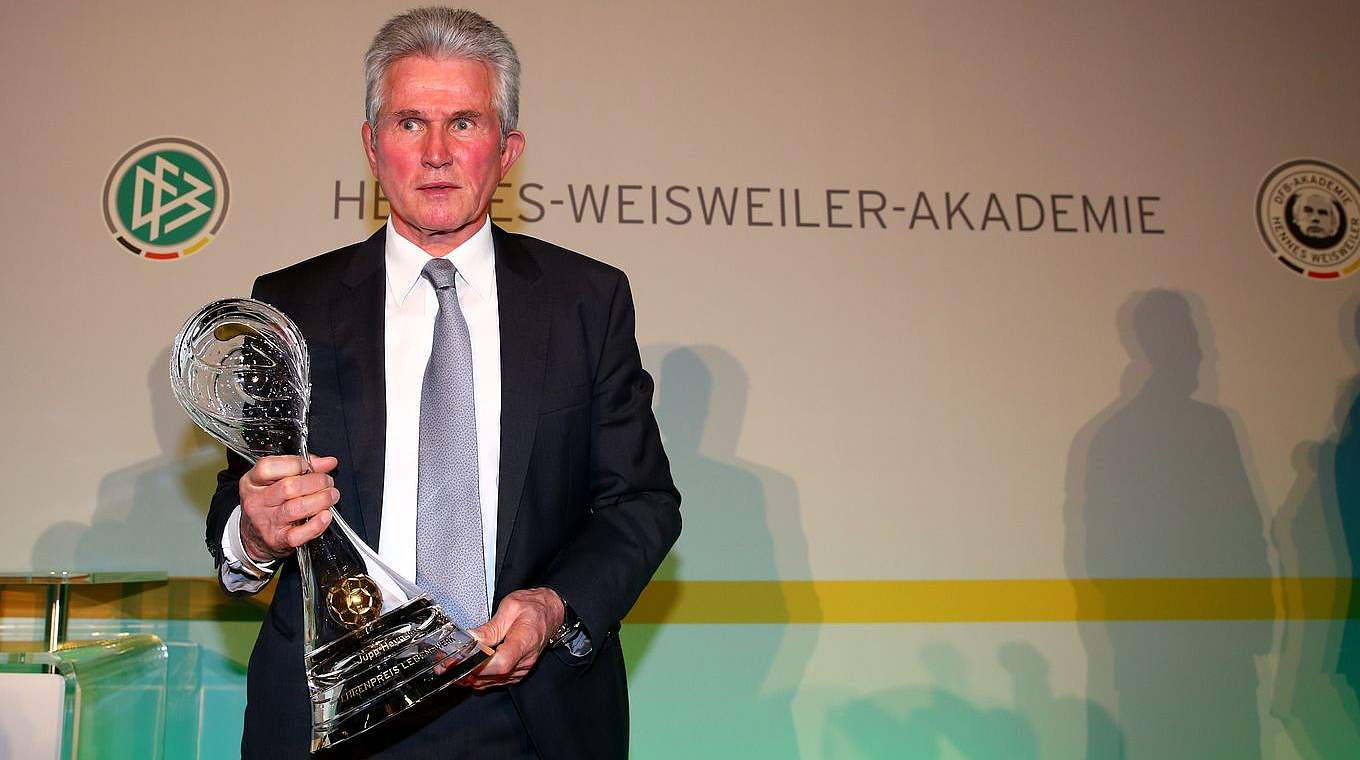 DFB-Ehrenpreisträger Heynckes: "Bereicherung für die Kollegen sein" © 2015 Getty Images