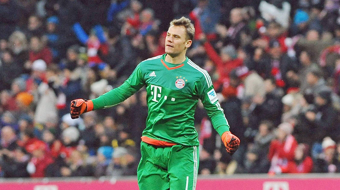 Stand in der Bundesliga 26.851 Minuten auf dem Platz: Manuel Neuer © imago/Eibner