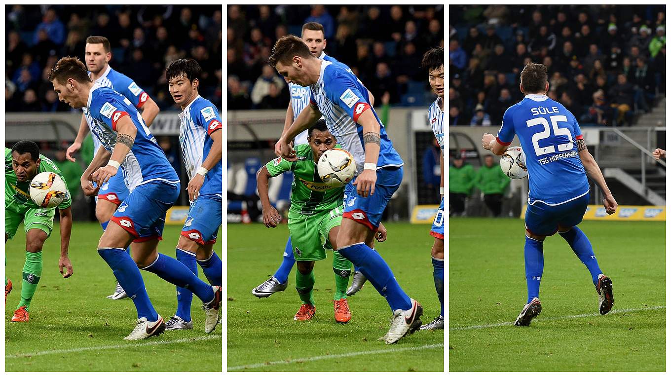 Handspiel oder nicht?: Hoffenheims Niklas Süle springt der Ball an den Arm © Getty Images/imago/DFB