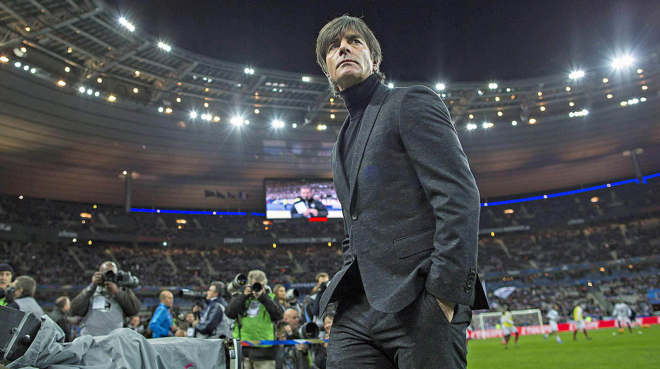 Jogi Löw: "Of course, the return to Paris is special for me" © imago/Moritz Müller