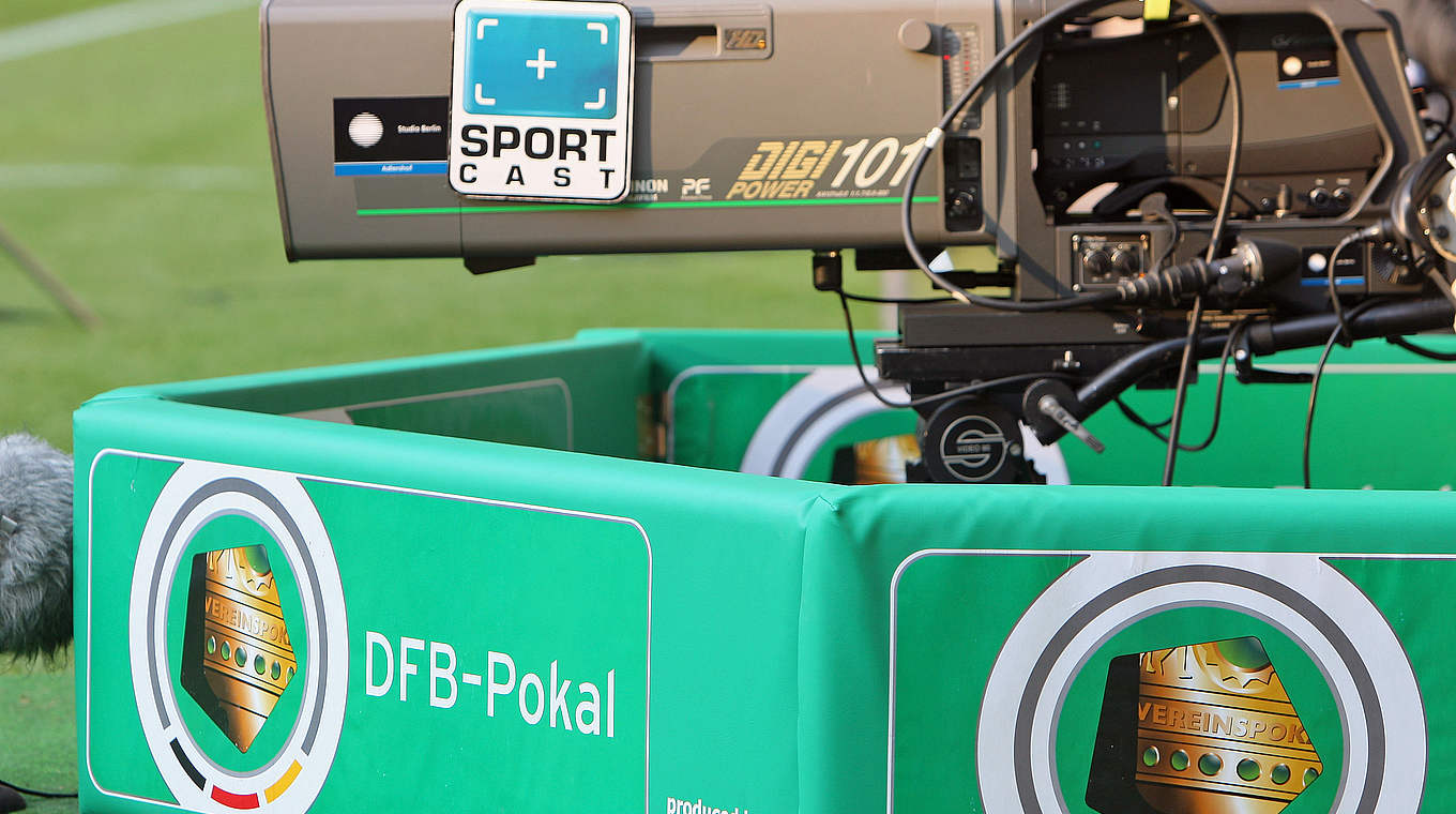 Im DFB-Pokal keine Sekunde verpassen: Sportcast koordiniert die Kameratechnik © 2008 Getty Images