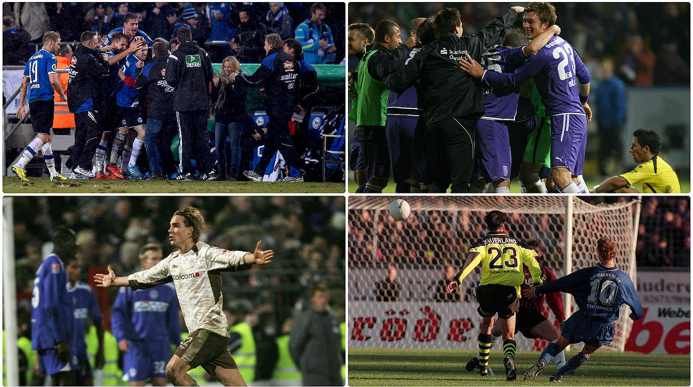 Vier Sensationen, und doch keine Seltenheit: Unterklassige Teams besiegen Erstligisten © Getty Images