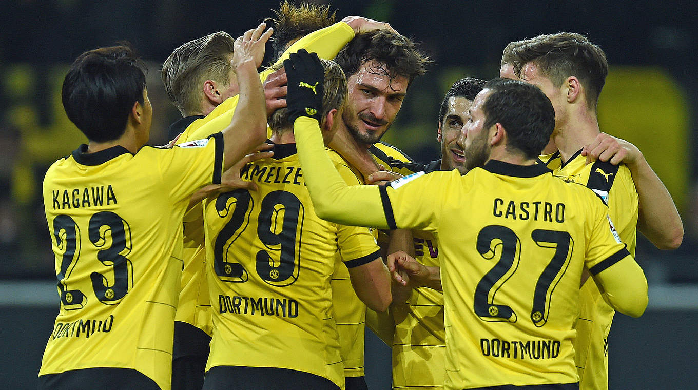 A goal and an assist for captain Mats Hummels © AFP/Getty Images