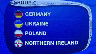 Die EM-Gruppe C: Bei der UEFA gibt's Tickets fürs Ukraine-, Polen und Nordirland-Spiel © LIONEL BONAVENTURE/AFP/Getty Images