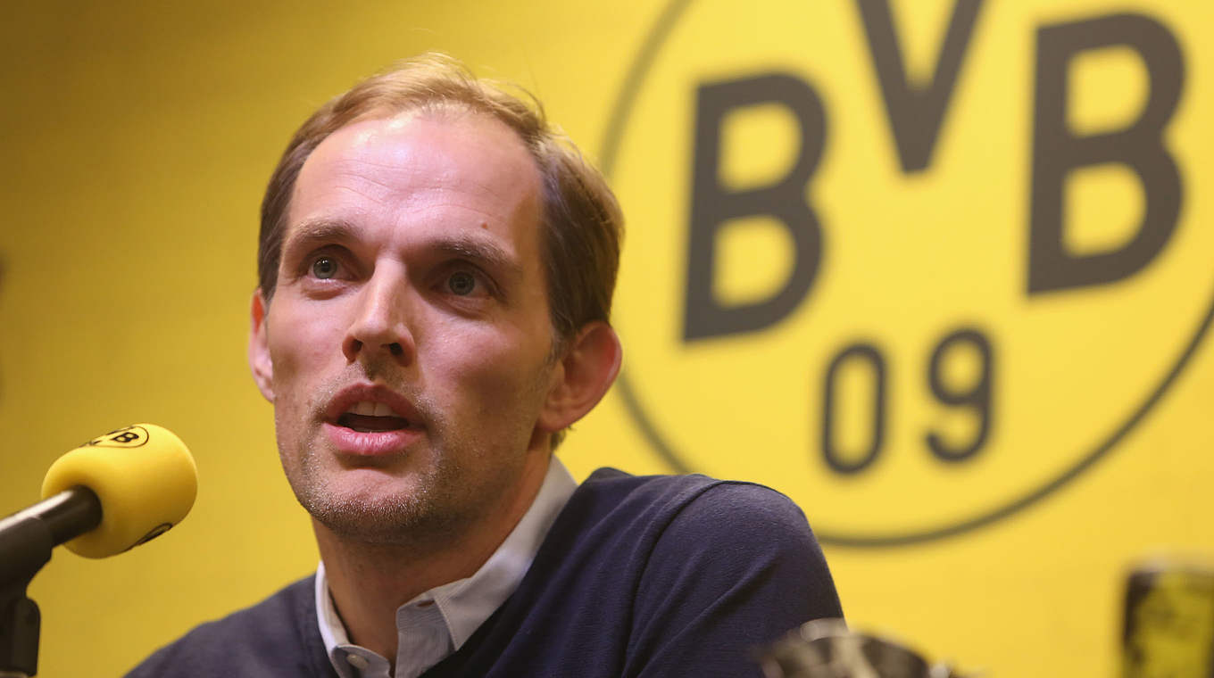 Nachfolger von "Ikone" Jürgen Klopp: Thomas Tuchel übernimmt den BVB im Juni 2015 © 2015 Getty Images