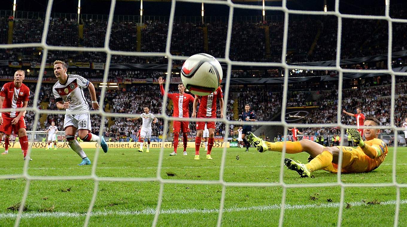 Das letzte Duell: Deutschland siegt 2015 in der EM-Qualifikation 3:1, Götze trifft doppelt © Getty Images