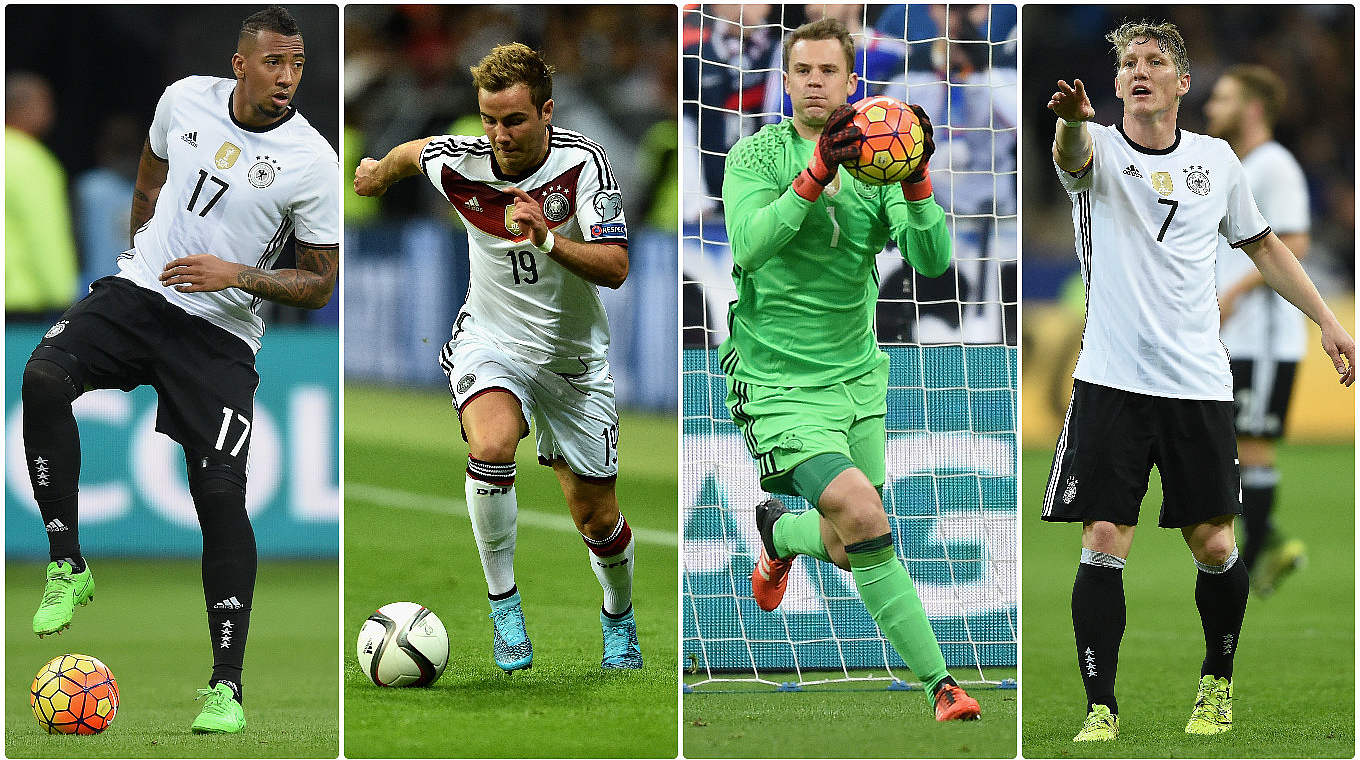 Boateng, Götze, Neuer and Schweinsteiger  © Getty Images