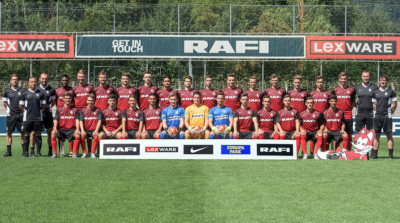 Überwintern auf Platz acht: die Freiburger A-Junioren © SC Freiburg