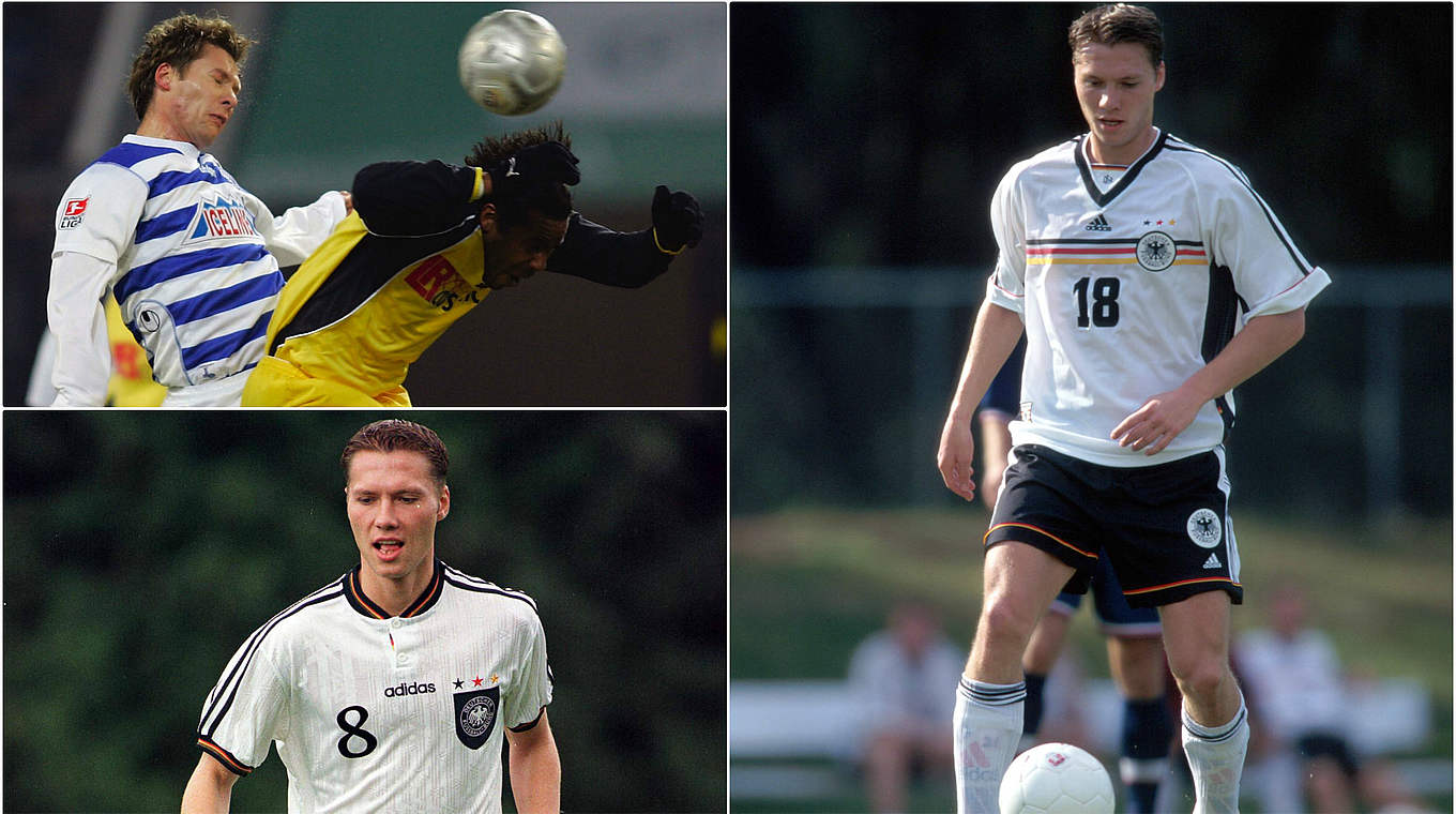 Für den DFB am Ball: Voss spielte für die U 21 und im "Team 2006" © GettyImages/imago/DFB