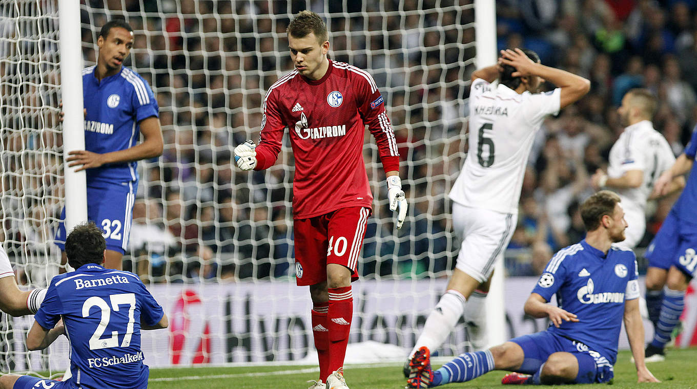 Timon Wellenreuther (M.): "Der Sieg gegen Real Madrid im Bernabeu bleibt unvergesslich" © imago/Alterphotos