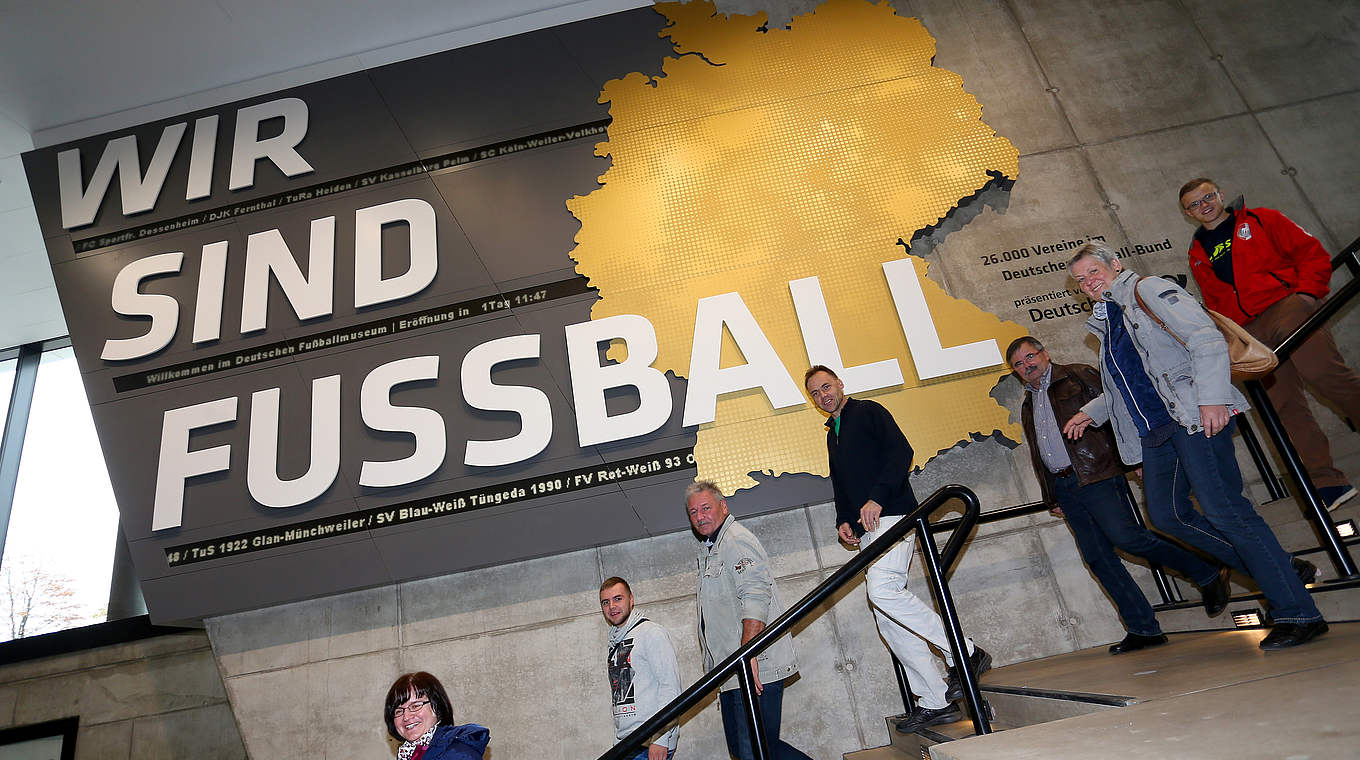 "Wir sind Fußball": Das deutsche Fußballmuseum in Dortmund © 2015 Getty Images