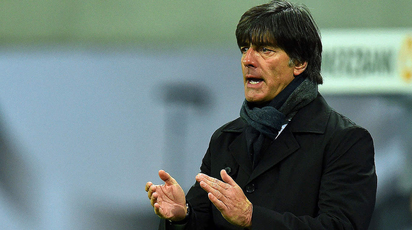 Löw: "The EUROs are an important intermediate target" © 