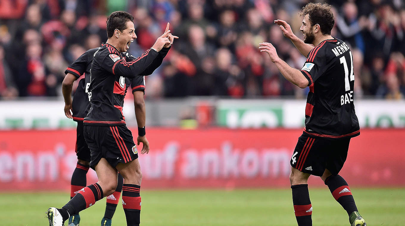 10. Spieltag Bayer 04 Leverkusen - VfB Stuttgart 4:3 (0:0): Ein spektakuläres Spiel in der BayArena mit sieben Toren in einer Halbzeit. Der VfB verspielt eine 2:0- und 3:1-Führung und steht am Ende mit leeren Händen da. © 2015 Getty Images