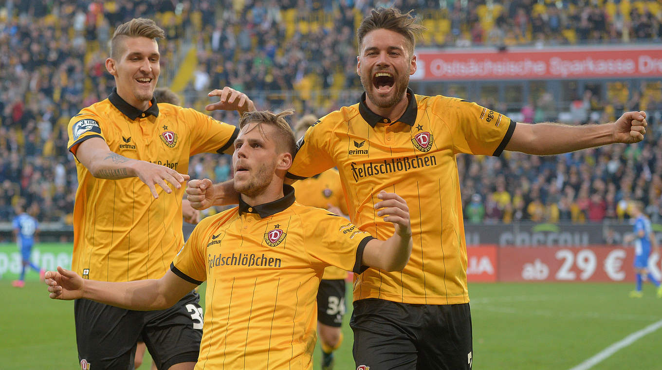 Die Überflieger: Dresden auf dem Weg zu Platz sieben © 2015 Getty Images