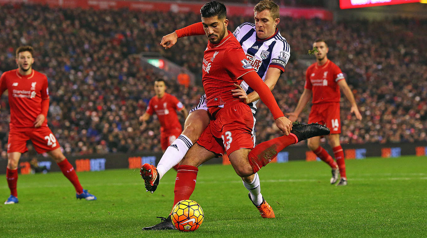 Punkt gerettet mit dem FC Liverpool: Emre Can (2.v.r.) © Getty Images