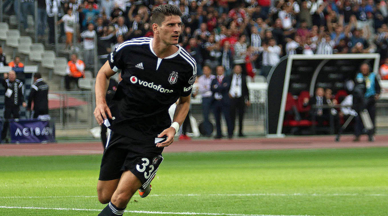 Leitet den Sieg für Besiktas ein: Mario Gomez © imago