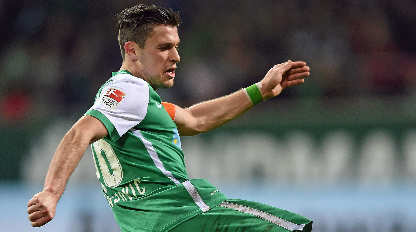 Kann erst im nächsten jahr wieder auflaufen: Werder Bremens Zlatko Junuzovic © Getty Images
