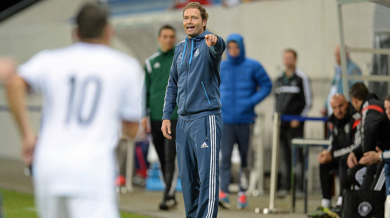 "Es ist eine tolle Sache für die Jungs": DFB-Trainer Marcus Sorg © Getty Images