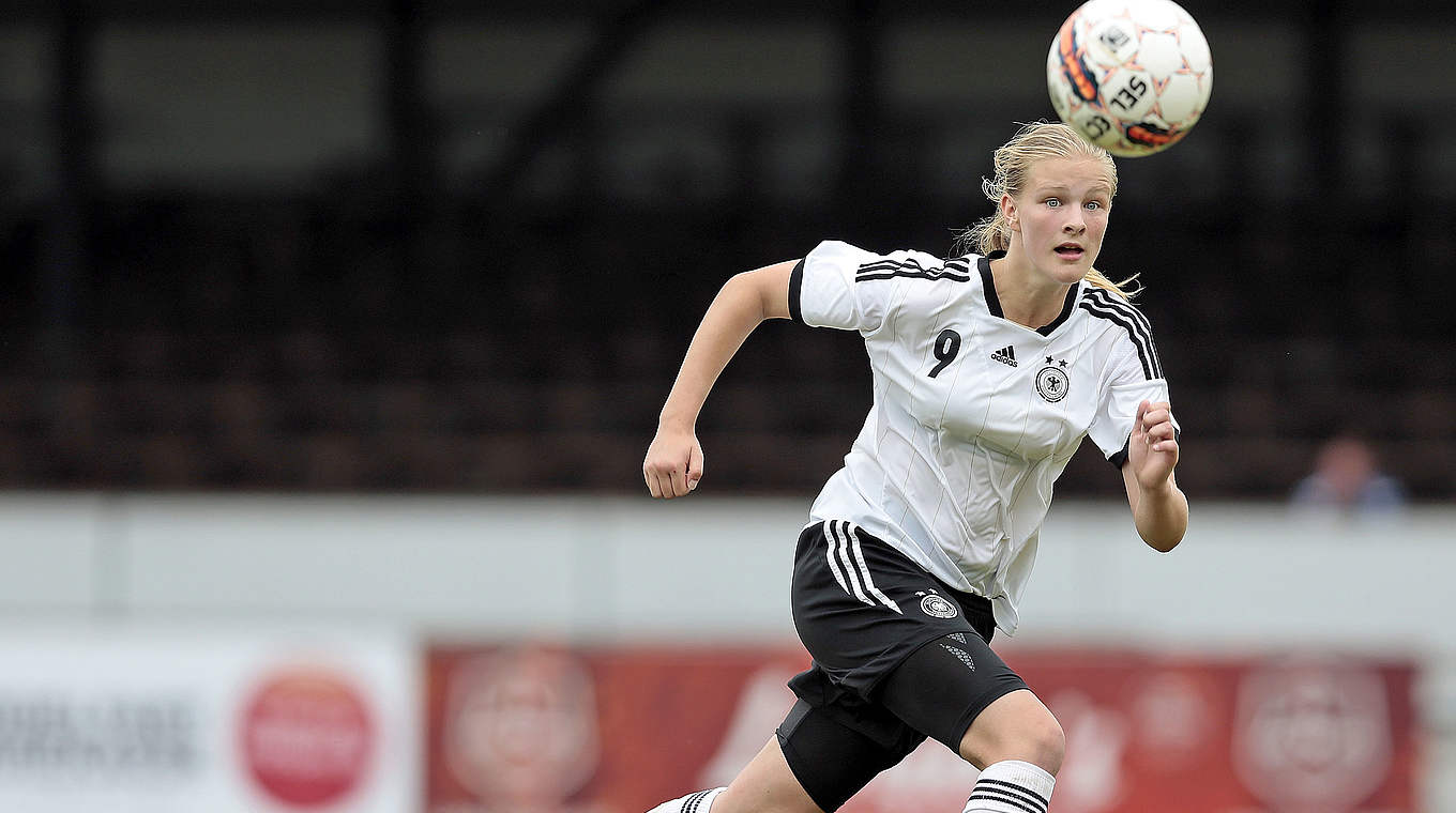 Doppelt treffsicher beim Wolfsburger Sieg: Junioren-Nationalspielerin Anna-Lena Stolze © Getty Images