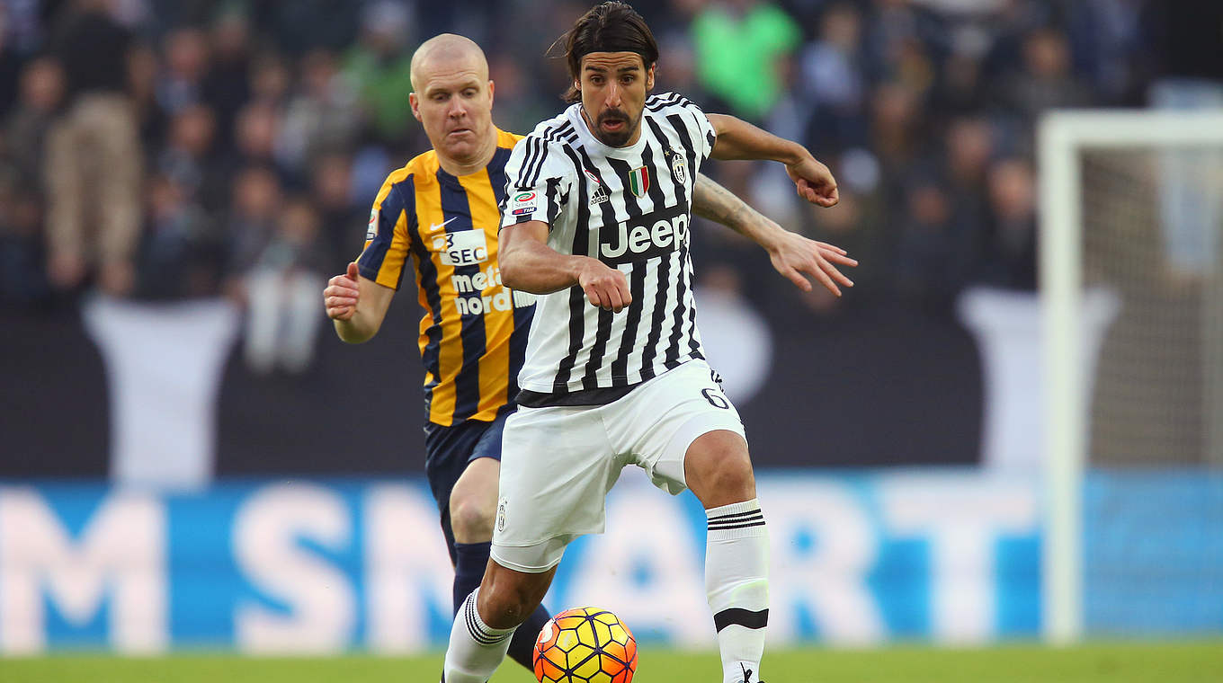 Sami Khedira and Juventus march up the table © 