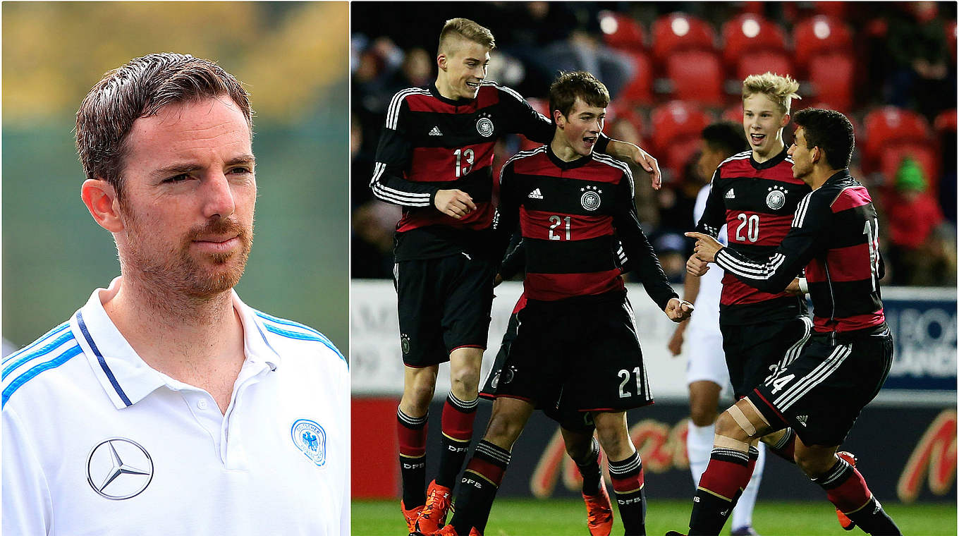 Die EM im Blick: die U 17-Junioren von Trainer Meikel Schönweitz © Bongarts/GettyImages/DFB