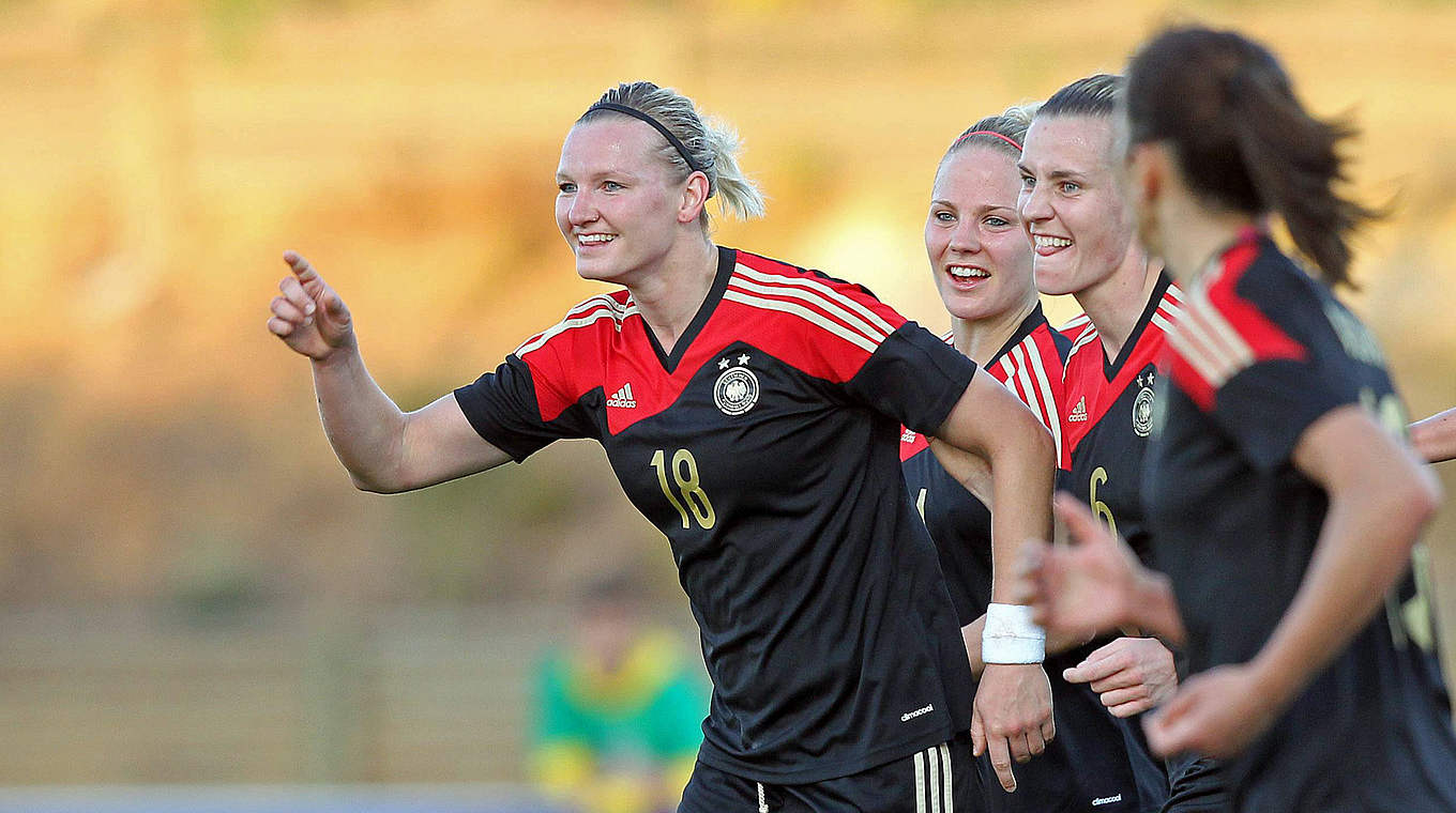 Alexandra Popp has scored an impresssive 31 goals in 62 internationals © imago/foto2press