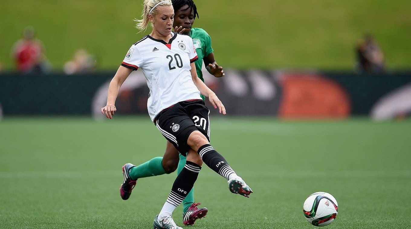 The Wolfsburg star was a key player in the DFB women's team at the World Cup © Getty Images
